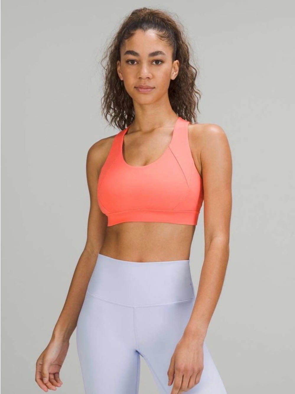 Lululemon Free To Be Elevated Bra *Light Support, DD Cup, ‘Raspberry Cream’, 14